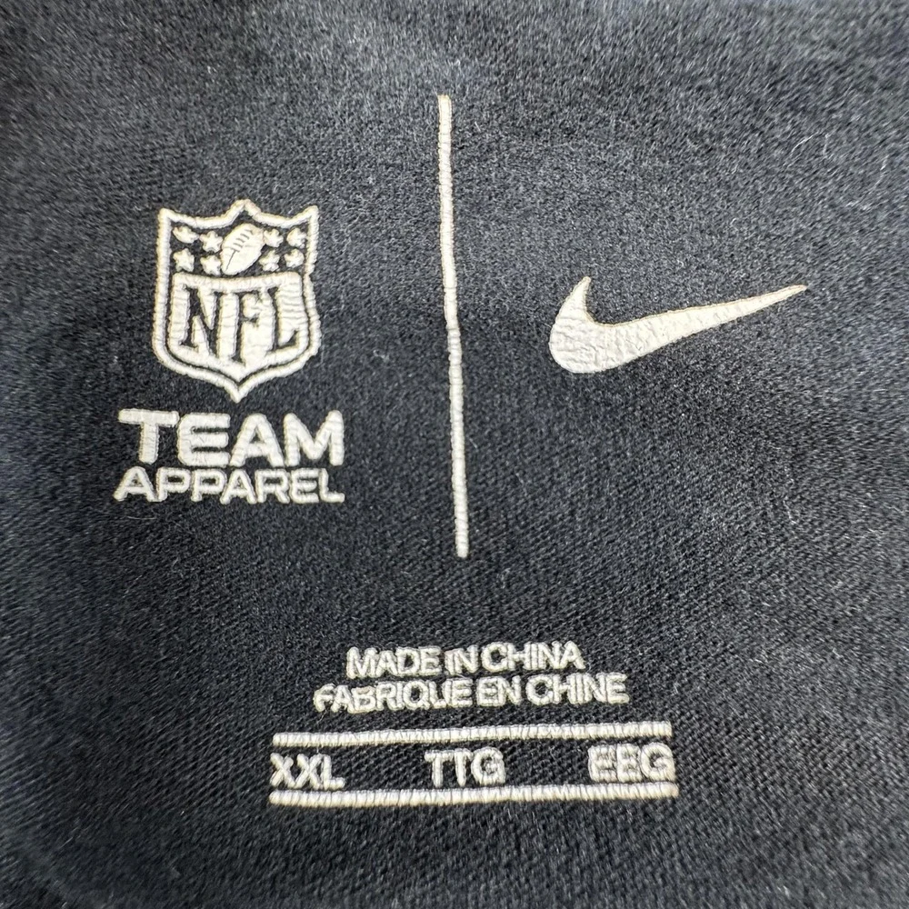 2 Green Bay Packers Shirt Mens 2XL Green Black NFL Football Tee Shirt Lot Nike